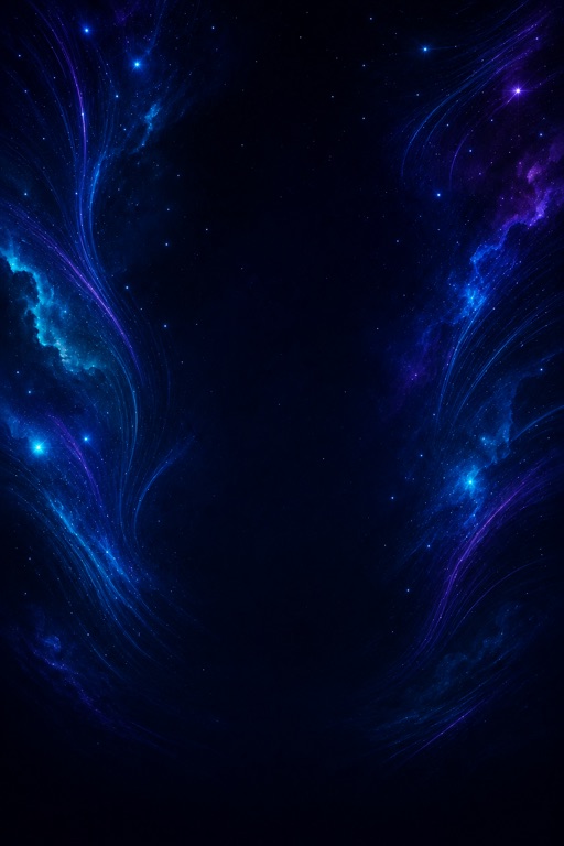 Violet celestial sky